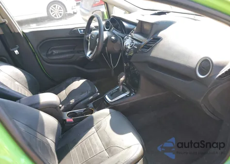 2014 Ford Fiesta Titanium из США, поврежденный, VIN 3FADP4CJ6EM212162